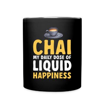 Thé Chai Masala Chai - Mug uni - noir - Devant