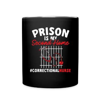 Nurse Penitentiary Prison - Full Colour Mug - black - Front