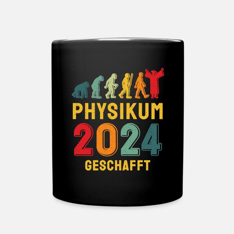 Physikum geschafft!!! Medizinstudent Universität - Tasse einfarbig - Schwarz