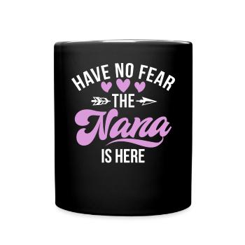 Nana Gifts - Tasse einfarbig - Schwarz - Vorne
