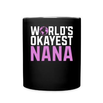 Nana Gifts - Full Colour Mug - black - Front