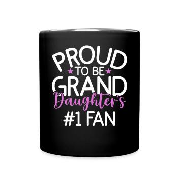 Granddaughter Gifts - Full Colour Mug - black - Front