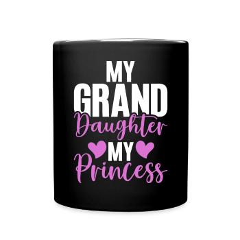 Granddaughter Gifts - Full Colour Mug - black - Front
