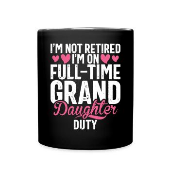 Granddaughter Gifts - Full Colour Mug - black - Front