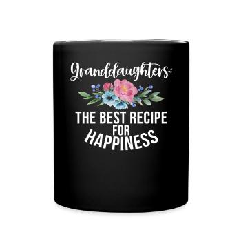 Granddaughter Gifts - Full Colour Mug - black - Front