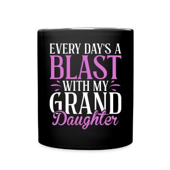 Granddaughter Gifts - Full Colour Mug - black - Front