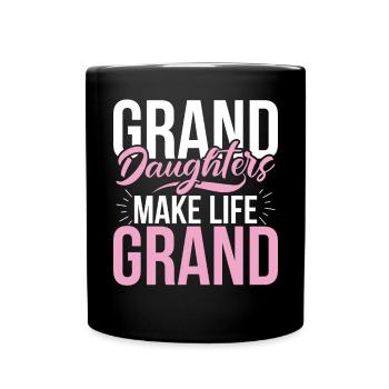 Cadeaux de petite-fille - Mug uni - noir - Devant