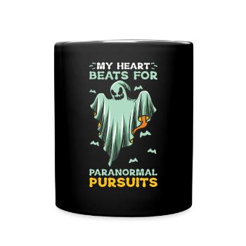 Ghost Hunting: Essentielles Design für Paranormales - Tasse einfarbig - Schwarz - Vorne