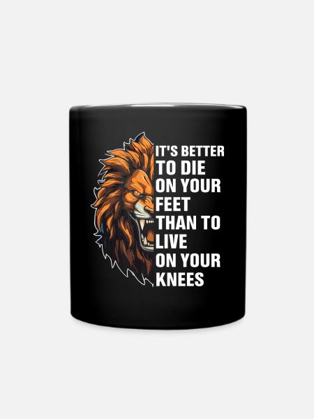Drôle Alpha Mâle Hommes Loup - Mug uni - noir