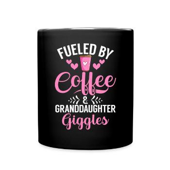 Granddaughter Gifts - Full Colour Mug - black - Front