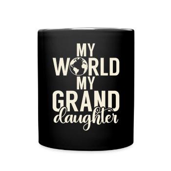 Granddaughter Gifts - Full Colour Mug - black - Front