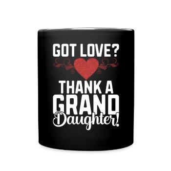 Granddaughter Gifts - Full Colour Mug - black - Front