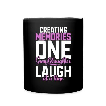 Cadeaux de petite-fille - Mug uni - noir - Devant