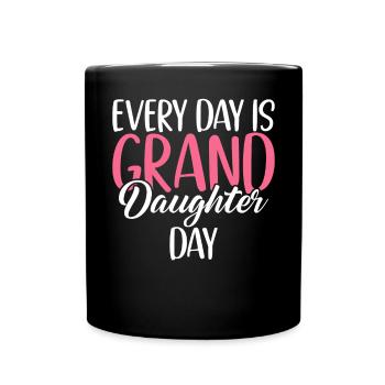 Granddaughter Gifts - Full Colour Mug - black - Front