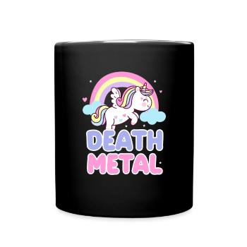 Death Metal Music Festival Gift - Full Colour Mug - black - Front