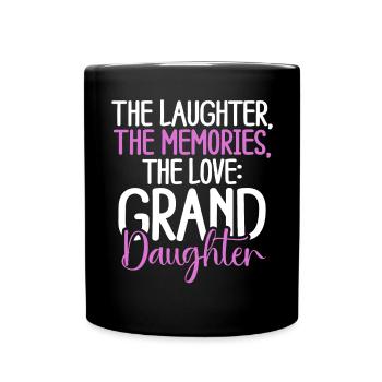 Granddaughter Gifts - Full Colour Mug - black - Front