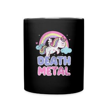 Death metal - Full Colour Mug - black - Front