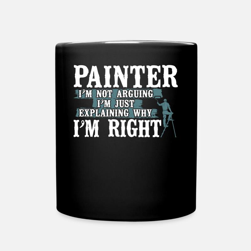 House Painter Decorator Painter - Tasse einfarbig - Schwarz