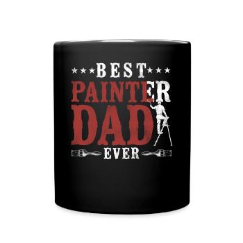 House Painter Decorator Dad Best - Full Colour Mug - black - Front