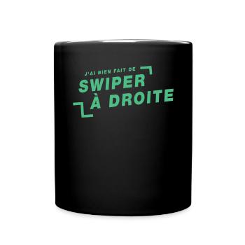 Cadeau Saint Valentin Homme Femme Humoristique - Mug uni - noir - Devant