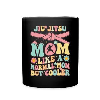 BJJ for Women - Full Colour Mug - black - Front