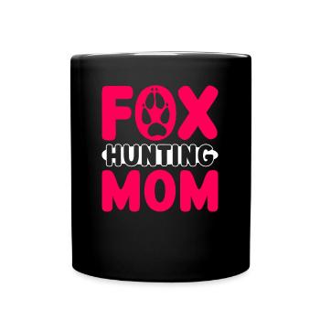 Funny Gifts for Fox Lovers - Full Colour Mug - black - Front
