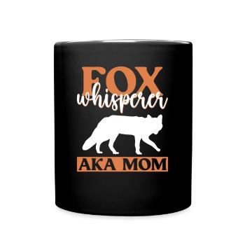 Cadeaux amusants pour les amoureux du renard - Mug uni - noir - Devant
