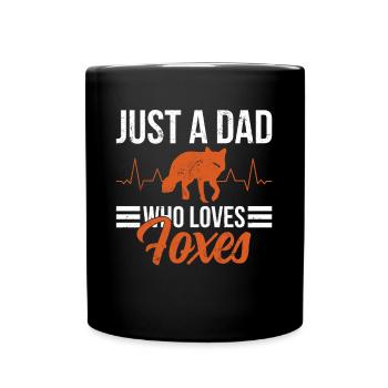 Lustige Geschenke für Fuchsliebhaber - Tasse einfarbig - Schwarz - Vorne