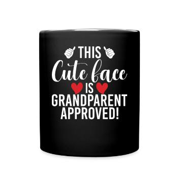 Granddaughter Gifts - Full Colour Mug - black - Front