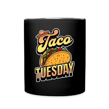 Taco - Tasse einfarbig - Schwarz - Vorne