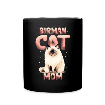 Chats Birman maman Birman chat Birman cadeau - Mug uni - noir - Devant