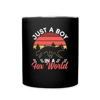 Cadeaux amusants pour les amoureux du renard - Mug uni - noir - Devant