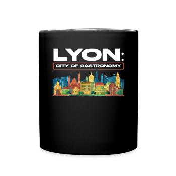 Lyon France Voyage Vacances Touriste J’aime Lyon - Mug uni - noir - Devant