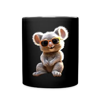 Koala Australia Koalas Koala Bear Cute Koala Bear - Full Colour Mug - black - Front
