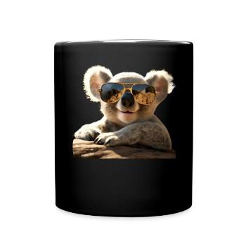 Koala Australia Koalas Koala Bear Cute Koala Bear - Full Colour Mug - black - Front