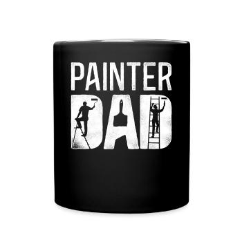House Painter Decorator Painter - Full Colour Mug - black - Front
