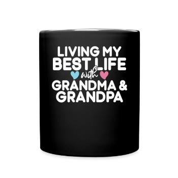Granddaughter Gifts - Full Colour Mug - black - Front
