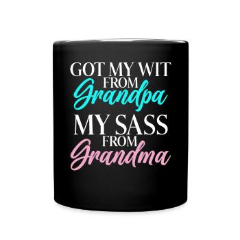 Granddaughter Gifts - Full Colour Mug - black - Front