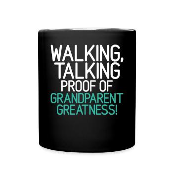 Granddaughter Gifts - Full Colour Mug - black - Front