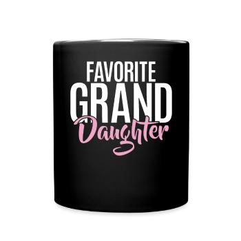 Granddaughter Gifts - Full Colour Mug - black - Front