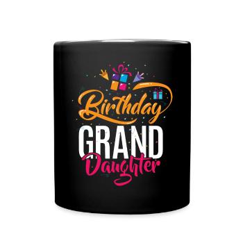 Granddaughter Gifts - Full Colour Mug - black - Front
