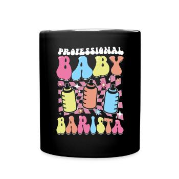 Infirmière Bébé Maternité Infirmière - Mug uni - noir - Devant