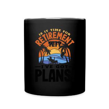 I've Got Plans Enthusiast - Full Colour Mug - black - Front