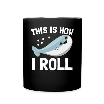 Drôle de poisson Sacabambaspi Meme - Mug uni - noir - Devant