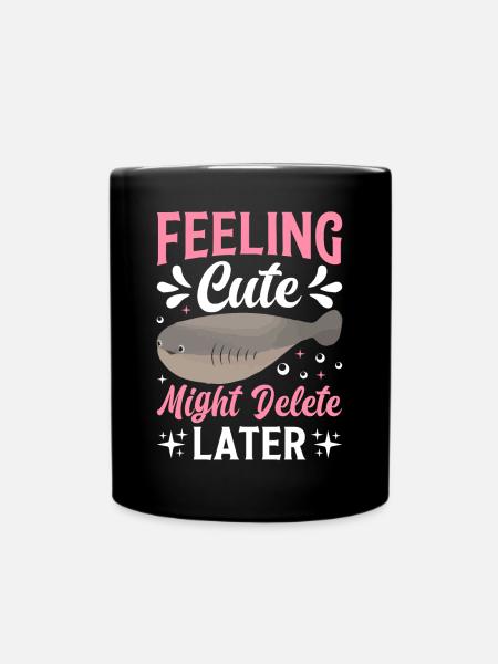 Sacabambaspis Fisch Meme - Tasse einfarbig - Schwarz