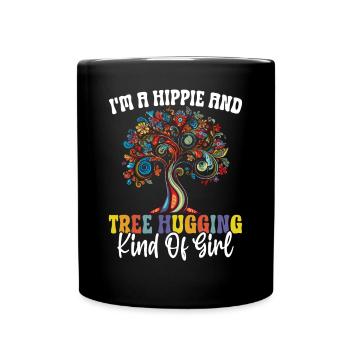 Tree conservationists and environmentalists - Full Colour Mug - black - Front
