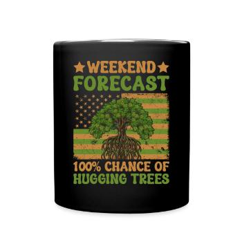 Tree Protector - Full Colour Mug - black - Front