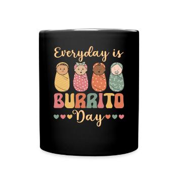 Infirmière Bébé Maternité Infirmière - Mug uni - noir - Devant