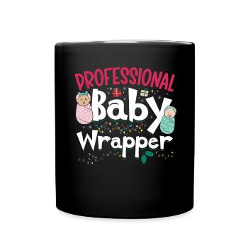 Infirmière Bébé Maternité Infirmière - Mug uni - noir - Devant