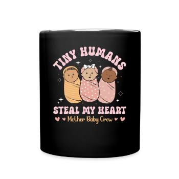 Infirmière Bébé Maternité Infirmière - Mug uni - noir - Devant